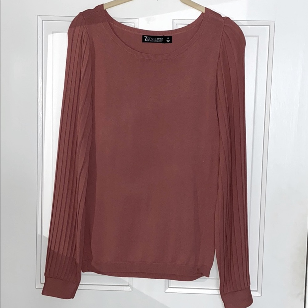 Ballon-Sleeve Sweater
